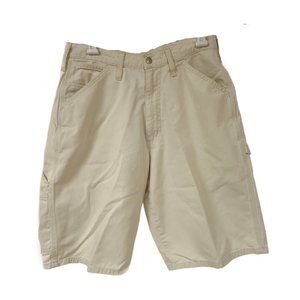 Polo Jeans Company Ralph Lauren Men 29 Cream Painter Carpenter Khaki Shorts